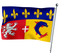 Rhone Alpes flag