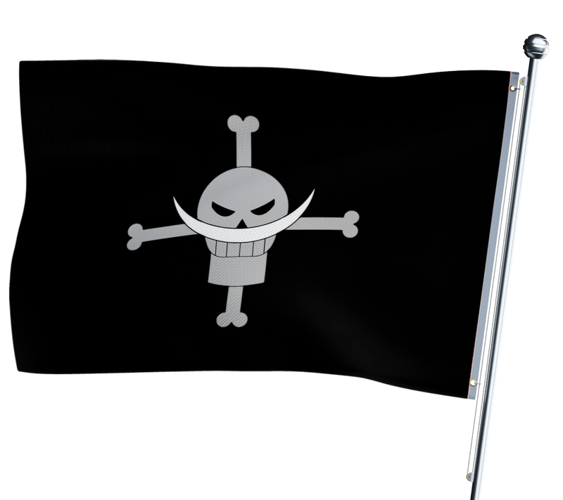 One Piece Whitebeard Flag