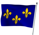 Ile de France flag