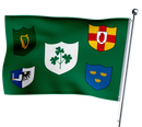 Ireland Rugby Flag