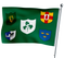 Ireland Rugby Flag