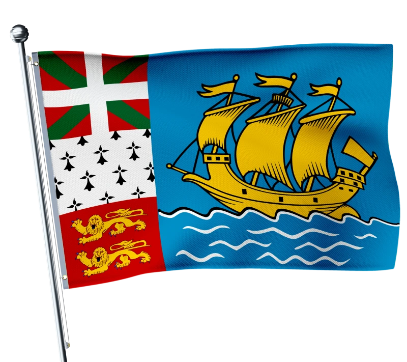 Flag of Saint Pierre and Miquelon