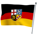 Saarland Flag