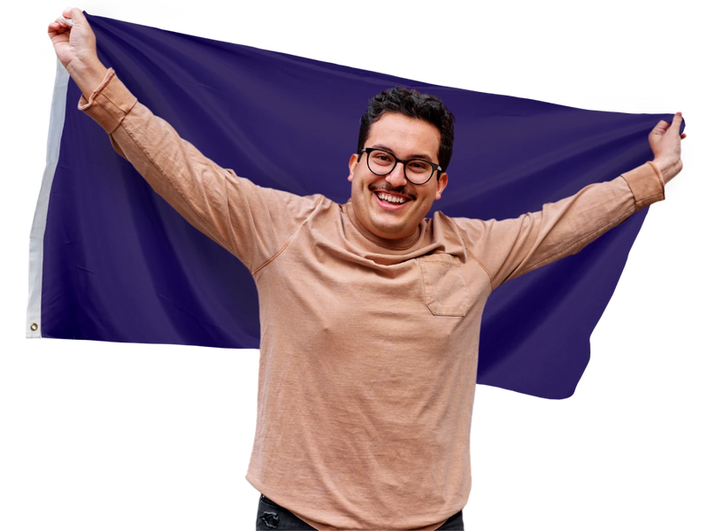 Purple Flag Swimming