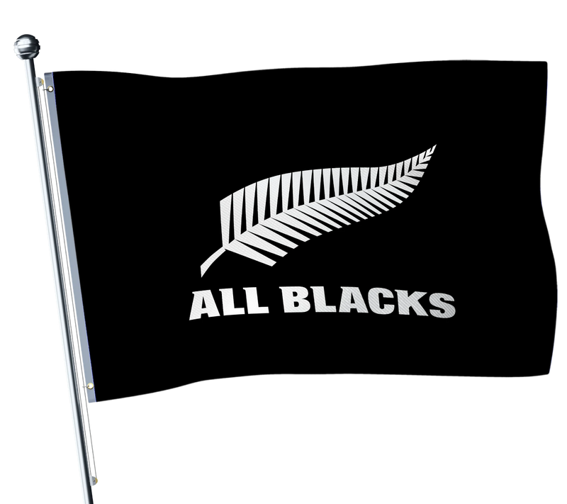 New Zealand Flag Rugby