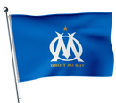 Marseille Olympic Flag