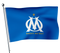 Marseille Olympic Flag