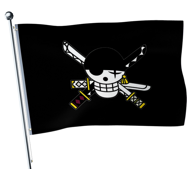 One Piece Zoro Flag