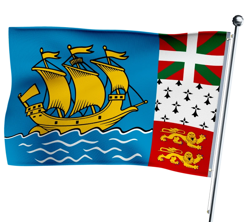 Flag of Saint Pierre and Miquelon