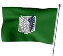 Attack On Titan Flag