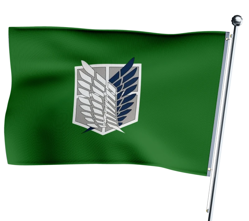 Attack On Titan Flag