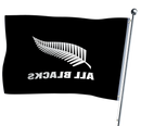 New Zealand Flag Rugby