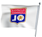 Olympic Lyonnais Flag